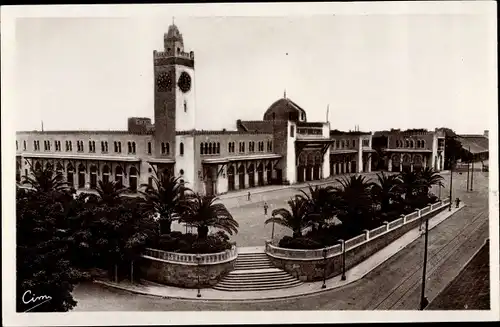 Ak Oran Algerien, La Gare