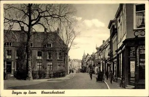 Ak Bergen op Zoom Nordbrabant Niederlande, Wouwschestraat