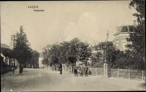 Ak Assen Drenthe Niederlande, Nassaulaan