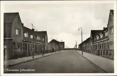 Ak Terneuzen Zeeland Niederlande, Julianastraat