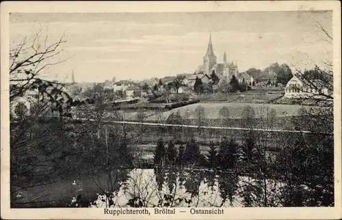 Ak Ruppichteroth Rhein Sieg Kreis, Blick auf den Ort