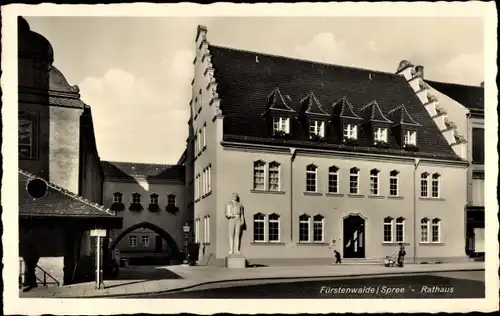 Ak Fürstenwalde an der Spree, Rathaus