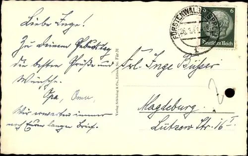 Ak Fürstenwalde an der Spree, Rathaus