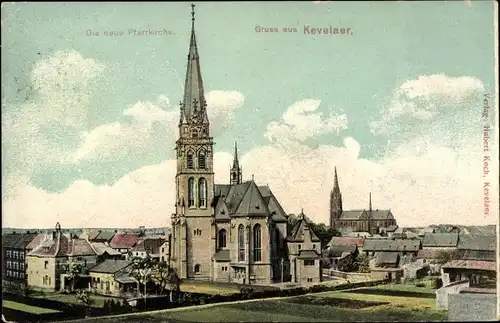 Ak Kevelaer am Niederrhein, Neue Pfarrkirche