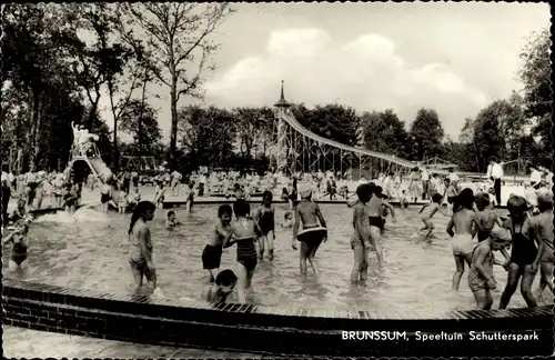 Ak Brunssum Limburg Niederlande, Ontspanningsoord Schutterspark, Speeltuin