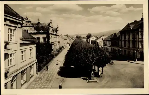 Ak Lázně Bělohrad Bad Bielohrad Neudorf Region Königgrätz, Namesti