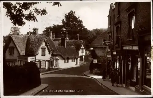 Ak Shanklin Isle of Wight England, A tit bit of Old Shanklin