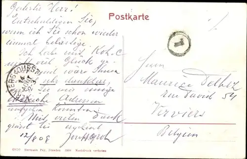 Ak Děčín Tetschen an der Elbe Region Aussig, Panorama mit Brücke