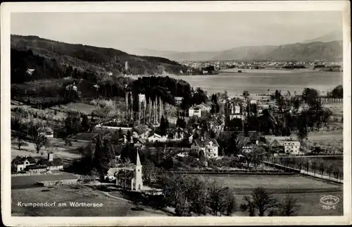 Ak Krumpendorf am Wörthersee Kärnten, Gesamtansicht