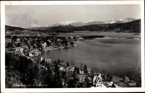 Ak Pörtschach am Wörther See Kärnten, Gesamtansicht