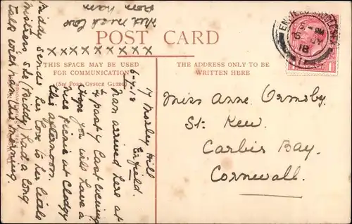 Ak Penzance Cornwall England, St. Michael's Mount