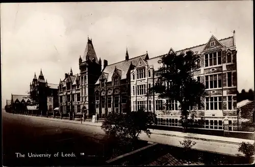 Ak Leeds Yorkshire England, The University