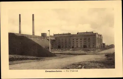 Ak Kwaadmechelen Ham Flandern Limburg, Het Fabriek