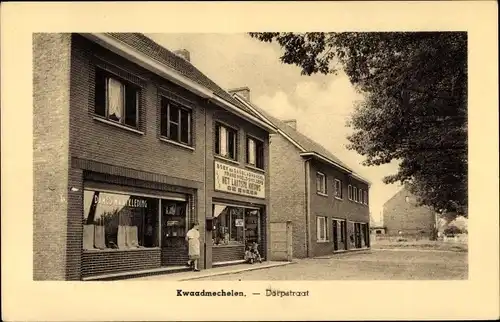 Ak Kwaadmechelen Ham Flandern Limburg, Dorpstraat, Geschäfte