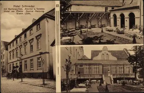 Ak Neuenrade im Sauerland, Hotel Schroeder