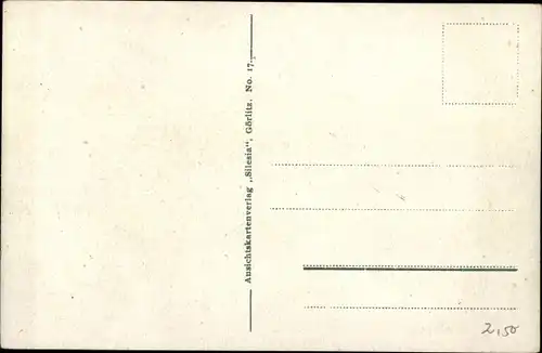 Ak Görlitz Lausitz, Blick zur Landeskrone