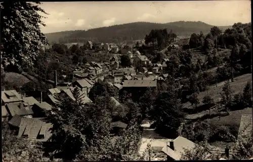 Ak Ruhla in Thüringen, Blick vom Dornenberg