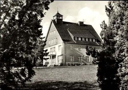 Ak Eibenstock im Erzgebirge Sachsen, Bühlhaus, Ferienheim des VEB BMK Süd KB IB Leipzig