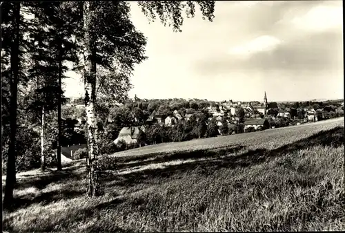 Ak Stollberg im Erzgebirge, Blick zum Ort