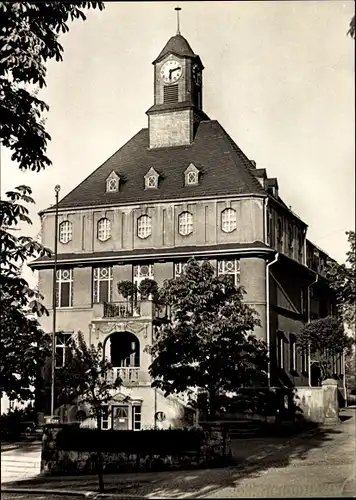 Ak Lugau im Erzgebirge, Rathaus