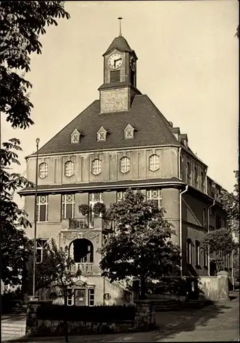 Ak Lugau im Erzgebirge, Rathaus