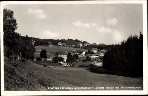 Ak Sommerau Bonndorf im Schwarzwald, Panorama