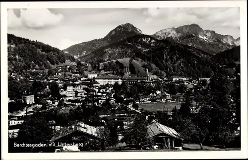 Ak Berchtesgaden in Oberbayern, Untersberg, Panorama