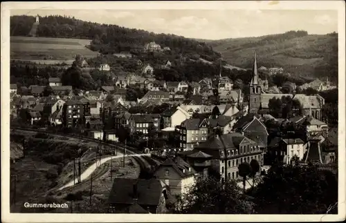 Ak Gummersbach im Oberbergischen Kreis, Panorama