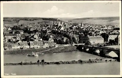 Ak Trier an der Mosel, Stadtansicht, Panorama