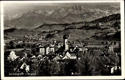 Ak Immenstadt im Allgäu Schwaben, Panorama