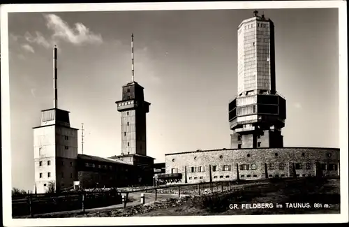 Ak Niederreifenberg Schmitten im Taunus, Großer Feldberg, Sender