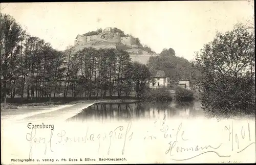 Ak Bad Münster am Stein, Ebernburg