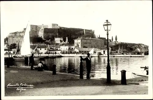 Foto Ak Korfu Griechenland, Nouvelle Forteresse