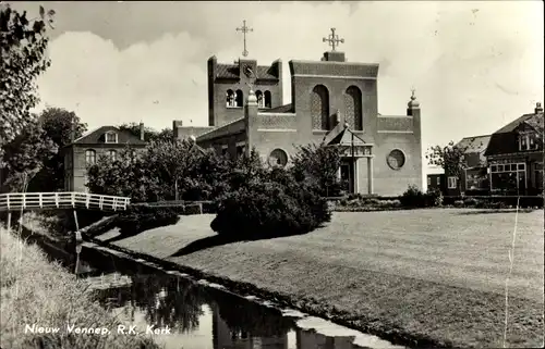 Ak Nieuw Vennep Nordholland Niederlande, R.K. Kerk