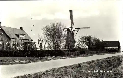 Ak Colijnsplaat Zeeland Niederlande, Oude Molen