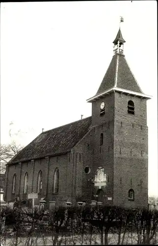 Ak Westerlee Groningen, Ned. Herv. Kerk