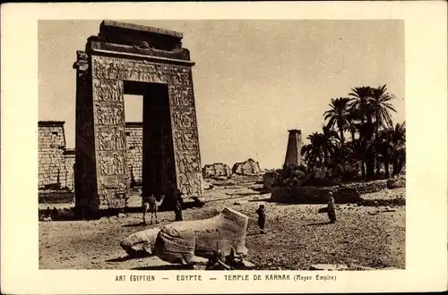 Ak Karnak Ägypten, Temple (Moyen Empire)
