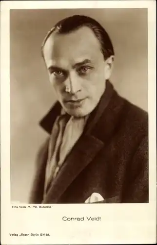 Ak Schauspieler Conrad Veidt, Portrait