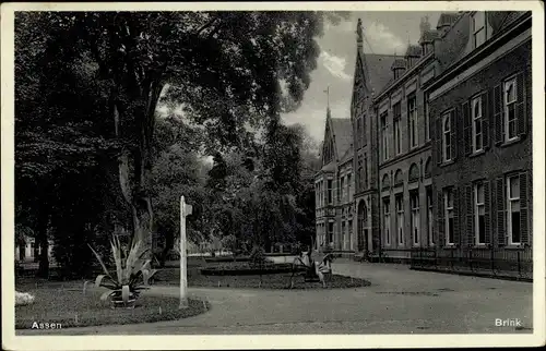 Ak Assen Drenthe Niederlande, Brink