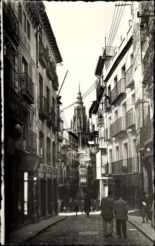 Ak Toledo Kastilien La Mancha Spanien, Rue du Commerce