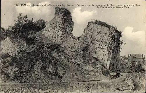 Ak Steen Ockerzeel Steenokkerzeel Flämisch Brabant, Chateau de Ham