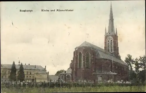 Ak Beaucamps Nord, Kirche und Männerkloster