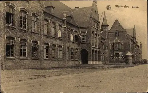 Ak Winterslag Genk Genck Flandern Limburg, Ecoles, Schulen