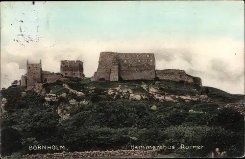 Ak Bornholm Dänemark, Hammershus Ruiner