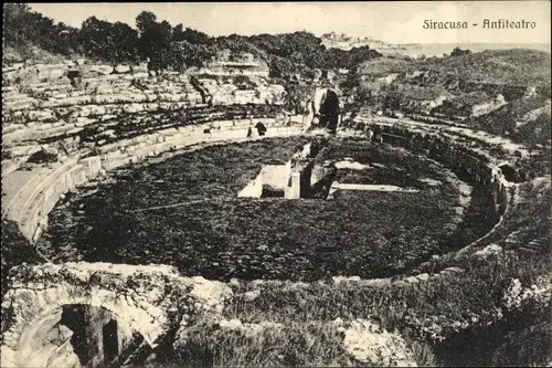 Ak Siracusa Syrakus Sizilien, Anfiteatro