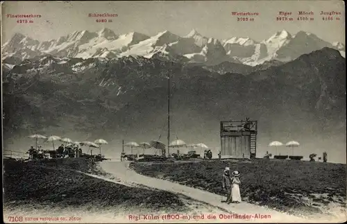 Ak Rigi Kulm Kanton Schwyz, Oberländer Alpen