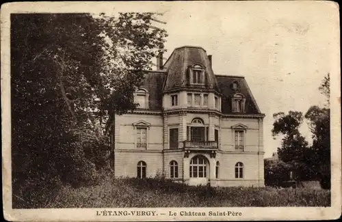 Ak L’Étang Vergy Cote d'Or, Le Chateau Saint Pere