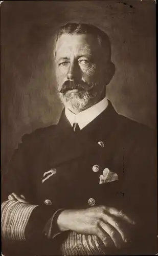 Ak Großadmiral Prinz Heinrich von Preußen, Uniform, Kaiserliche Marine