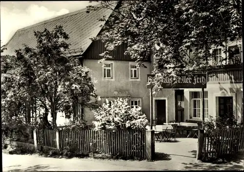 Ak Waltersdorf Bad Schandau Sächsische Schweiz, Gasthaus Stiller Fritz