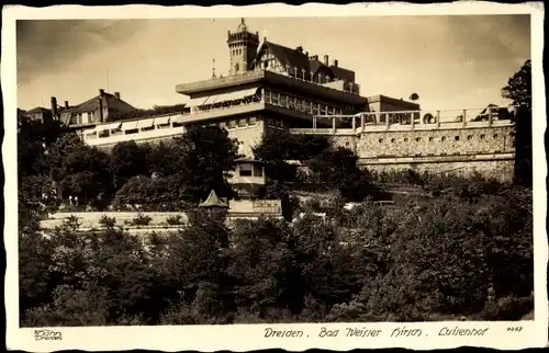 Ak Dresden Weißer Hirsch, Luisenhof, Hahn 4267